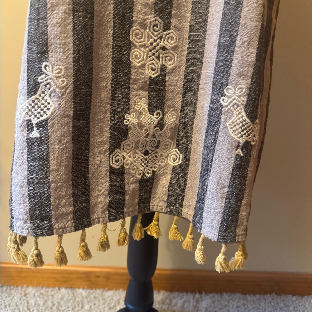 THML Striped Dress with Embroidery - Picture 3 of 8